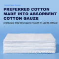 Cotton Swabs consumíveis cirúrgicos médicos Padding de gaze estéril